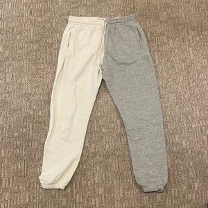 PacSun half and half M sweat pants